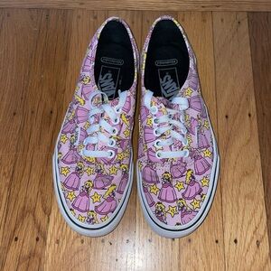 Nintendo Princess Peach Vans